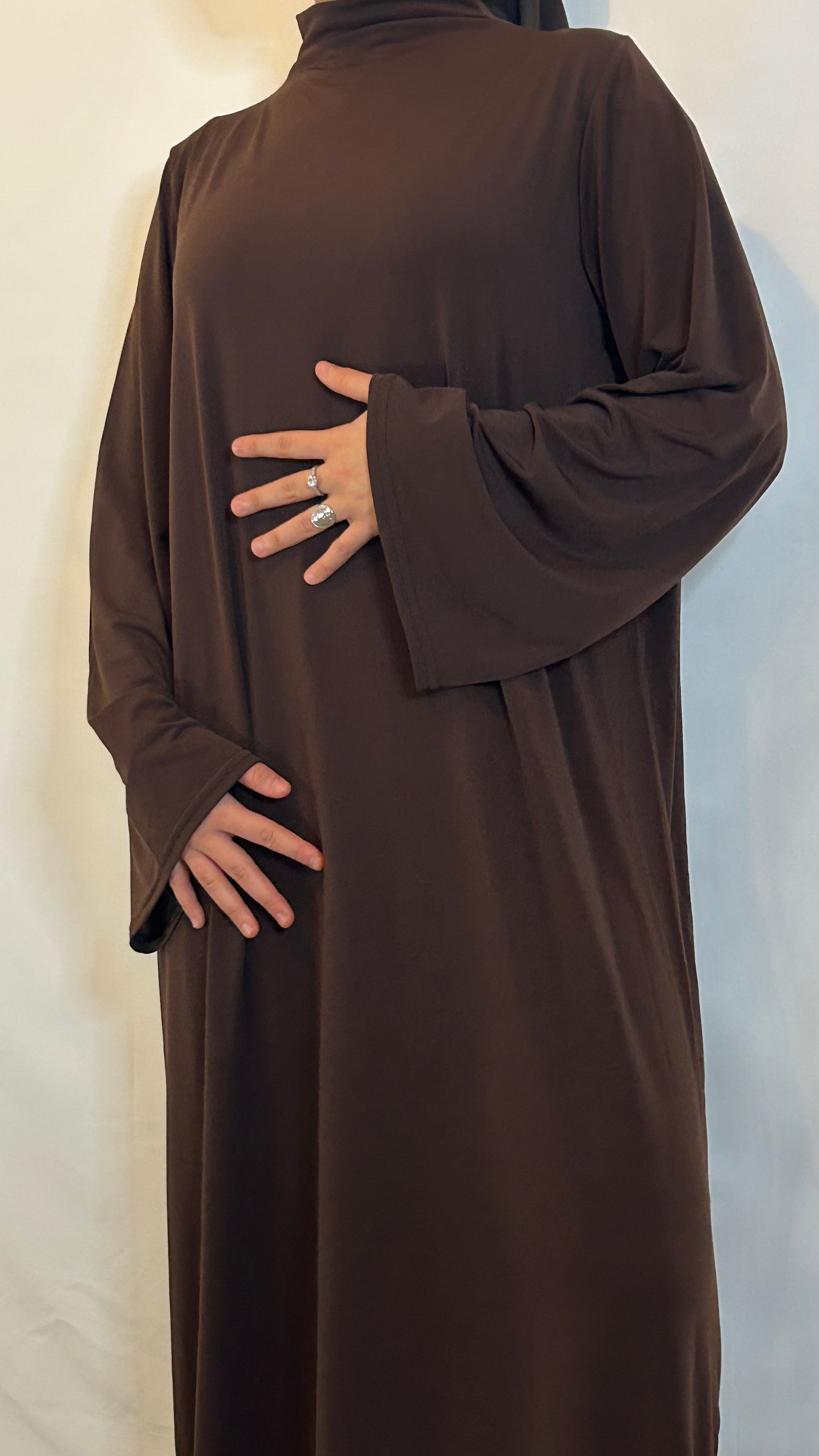 Abaya Essential Dark brown