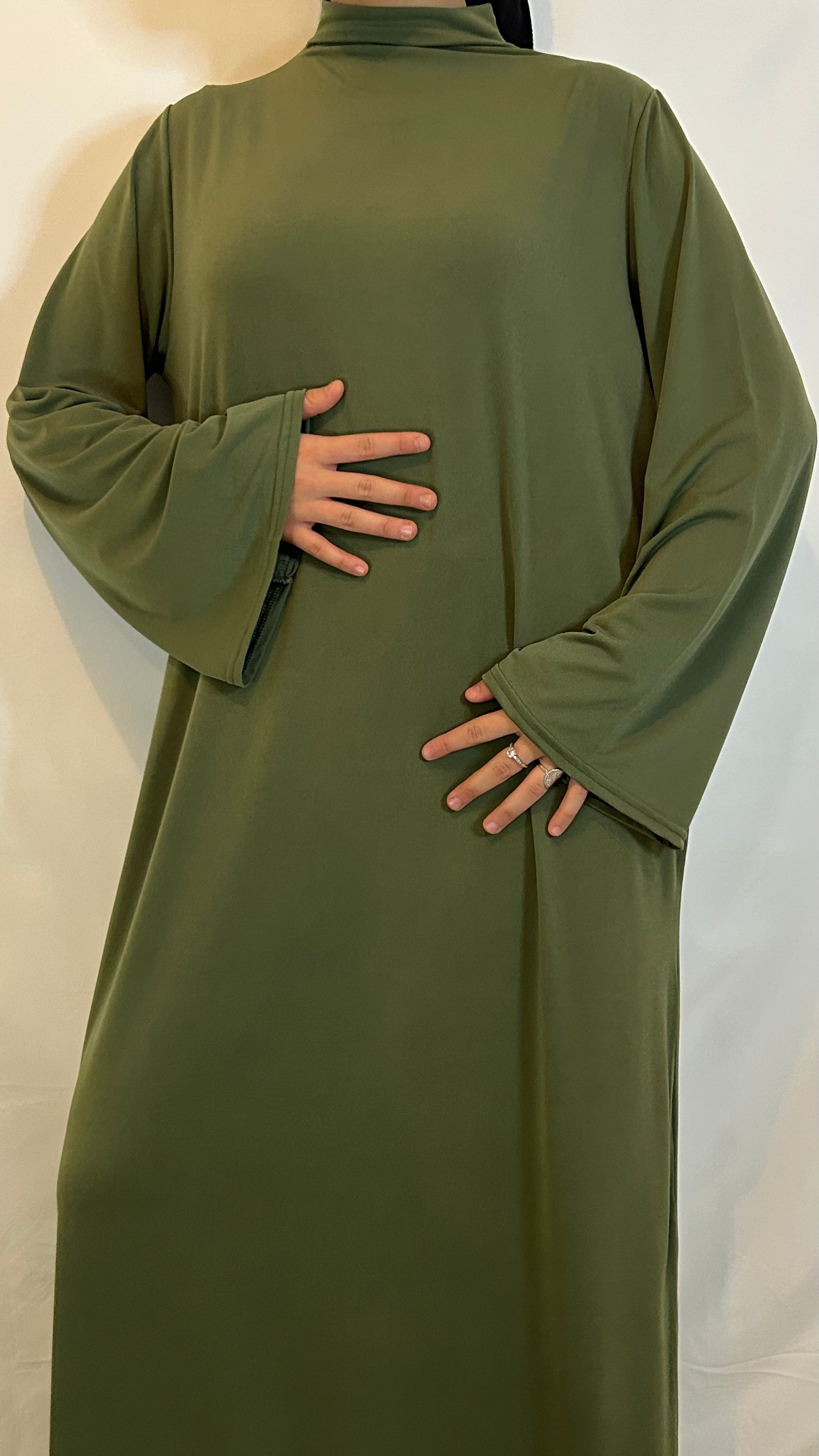 Abaya Essential Kaki